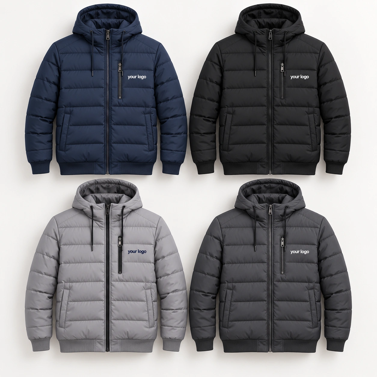 Hooded Puffer Jacket - view 4